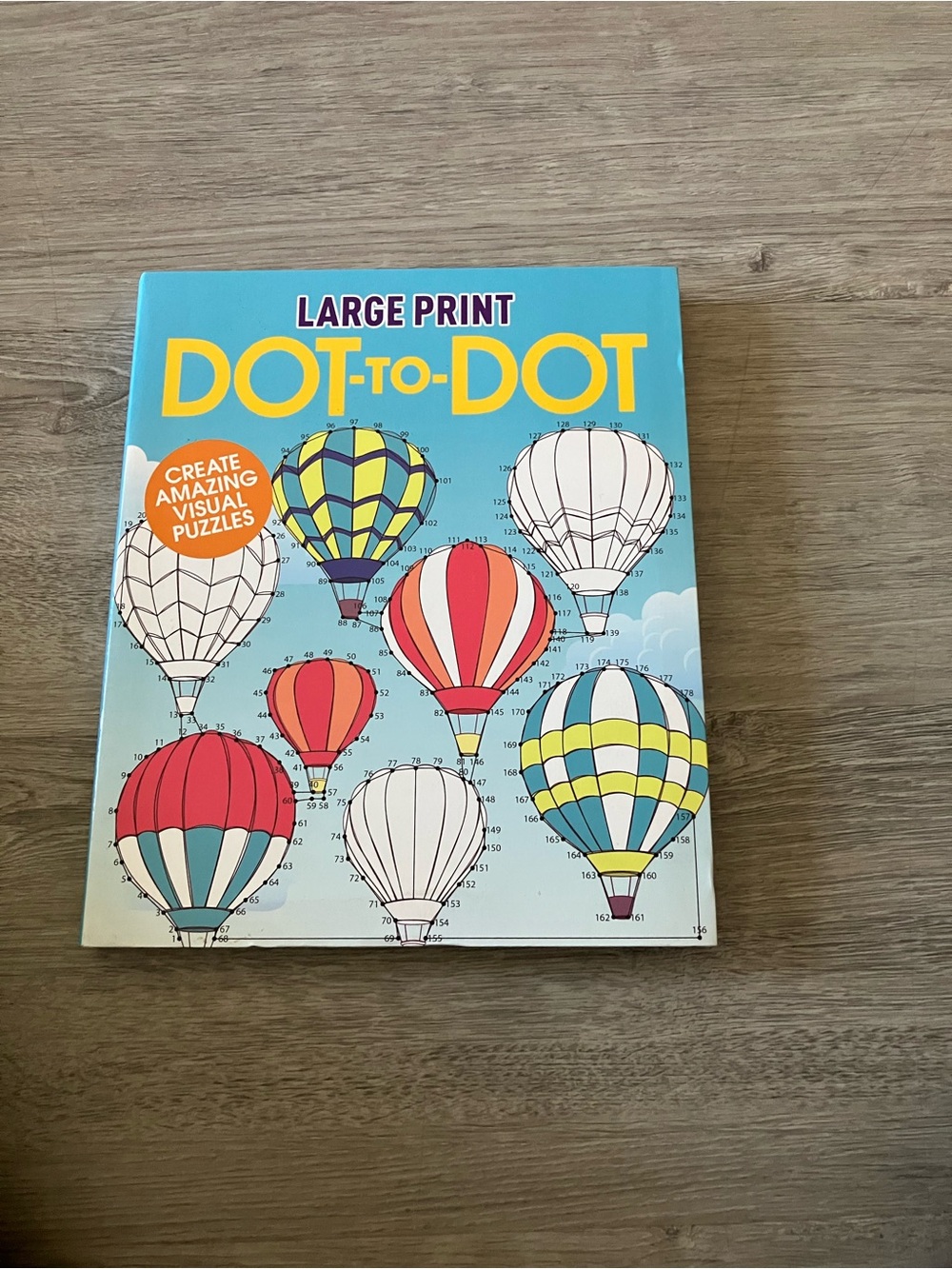 3/$15 Large Print Dot-to-Dot Puzzle Book